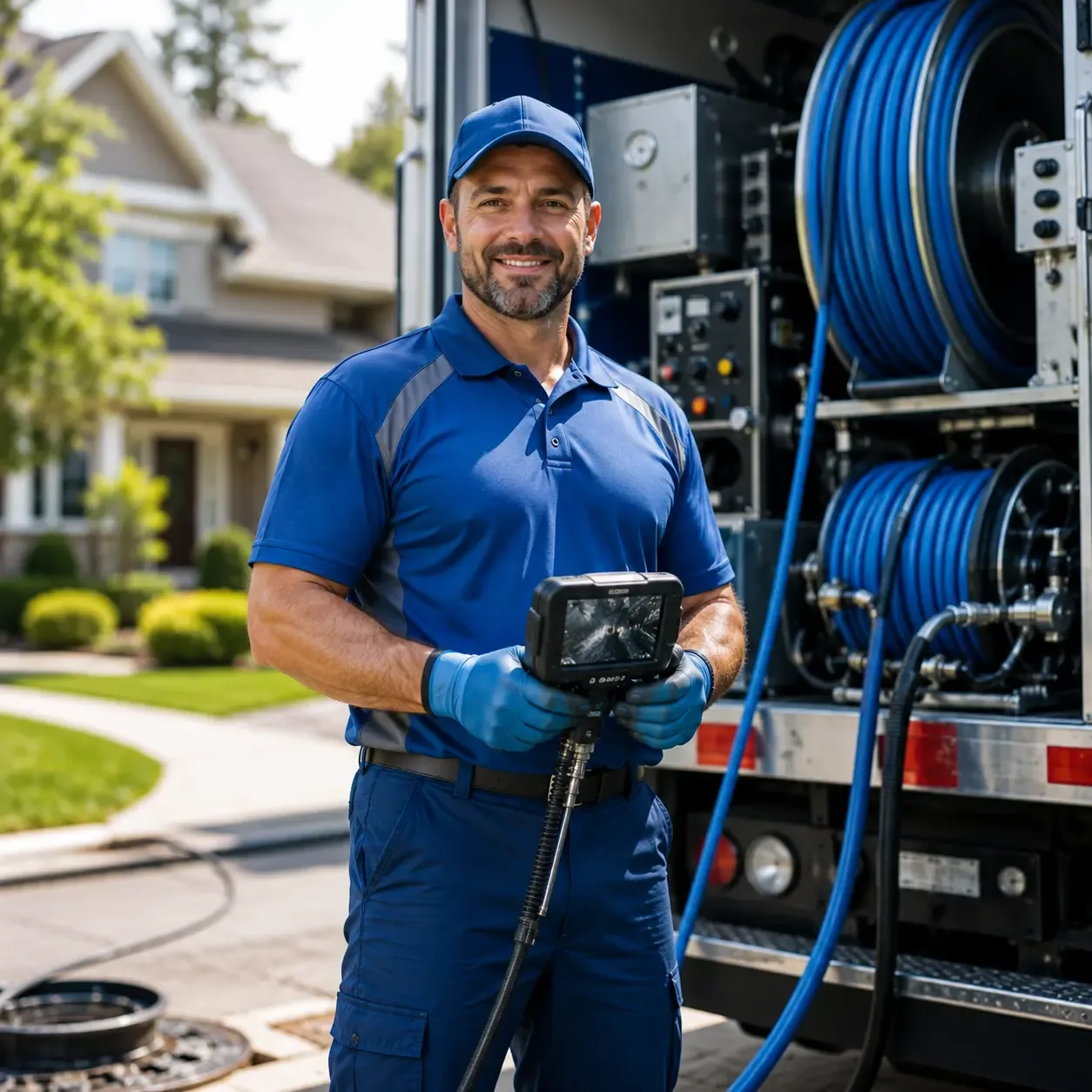 Local outdoor drain cleaning specialists in Woodstock, CT